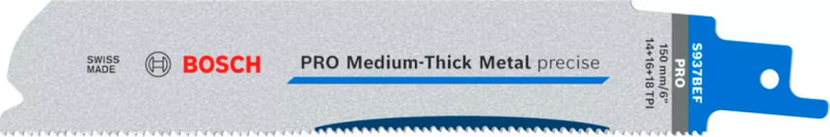 Bosch 2608658991 / S937BEF PRO Reciprozaagblad - Metaal - 150mm (5 St.)