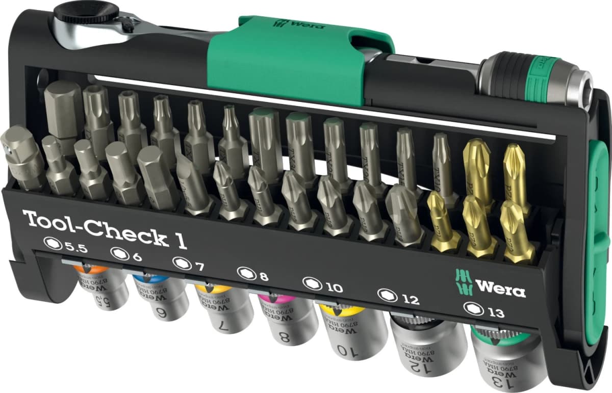 Wera 05049050001 Tool-Check 1 Gereedschapset In Tool-Check - 38-delig
