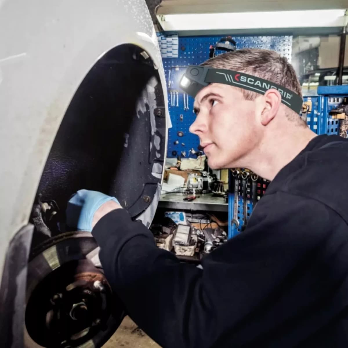 Scangrip I-VIEW LED Hoofdlamp - 400Lm - Oplaadbaar thumbnail 4