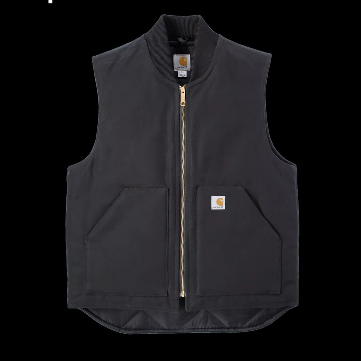 Carhartt Insulated Rib Collar Vest Black - S