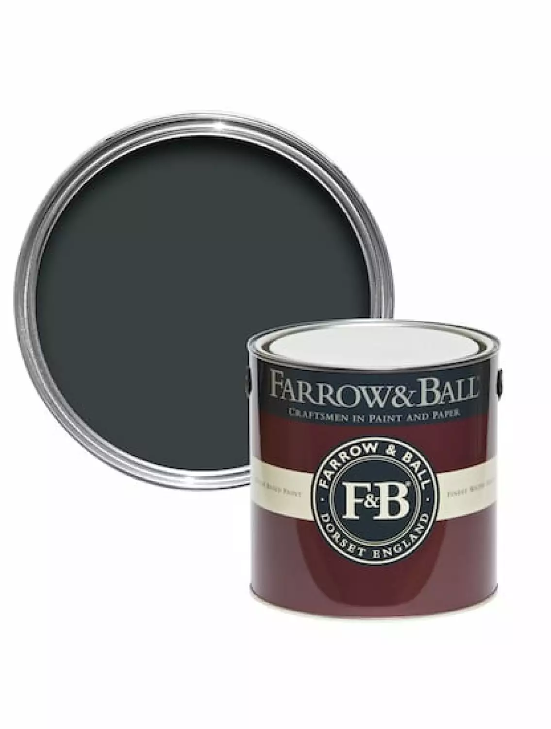 Farrow&Ball Exterior Eggshell Off-Black No. 57 - 0,75L