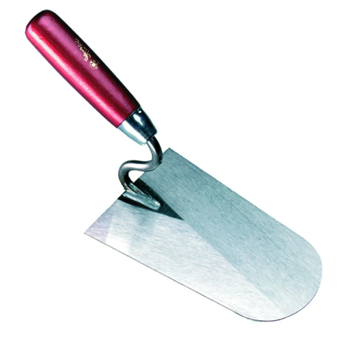 Het Melkmeisje 311180 Stukadoorstroffel - Rond - RVS - 180mm