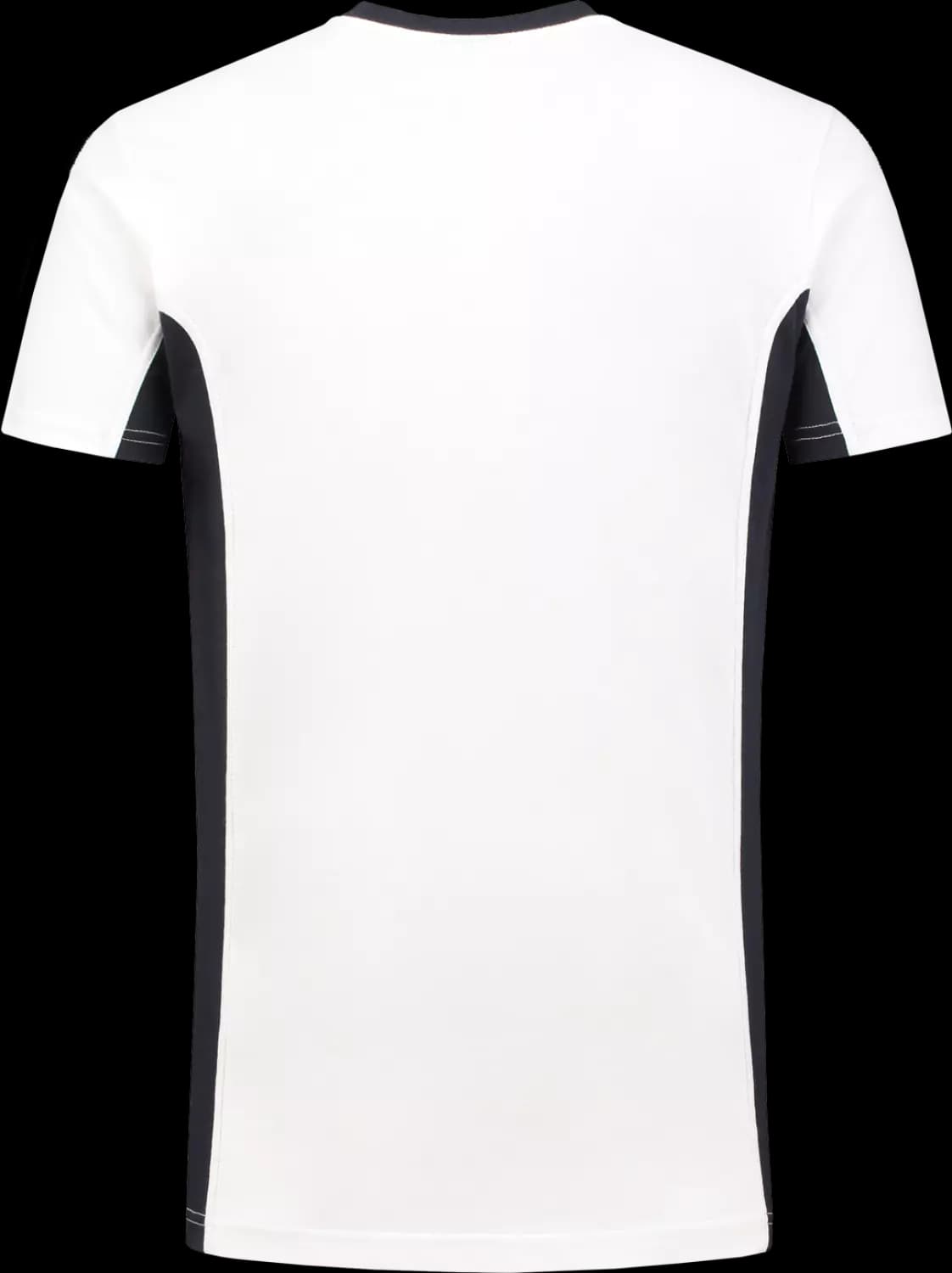 Workman 0401 T-Shirt Bi-Colour - Wit / Navy - M thumbnail 2