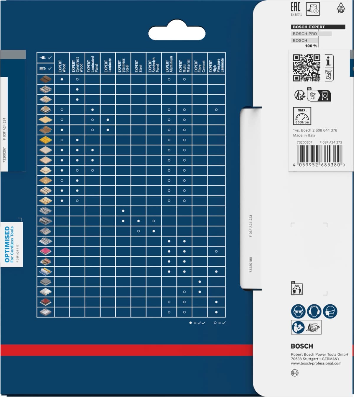 Bosch 2608902210 EXPERT Cirkelzaagblad - 165 X 20 X 24T - Hout thumbnail 3