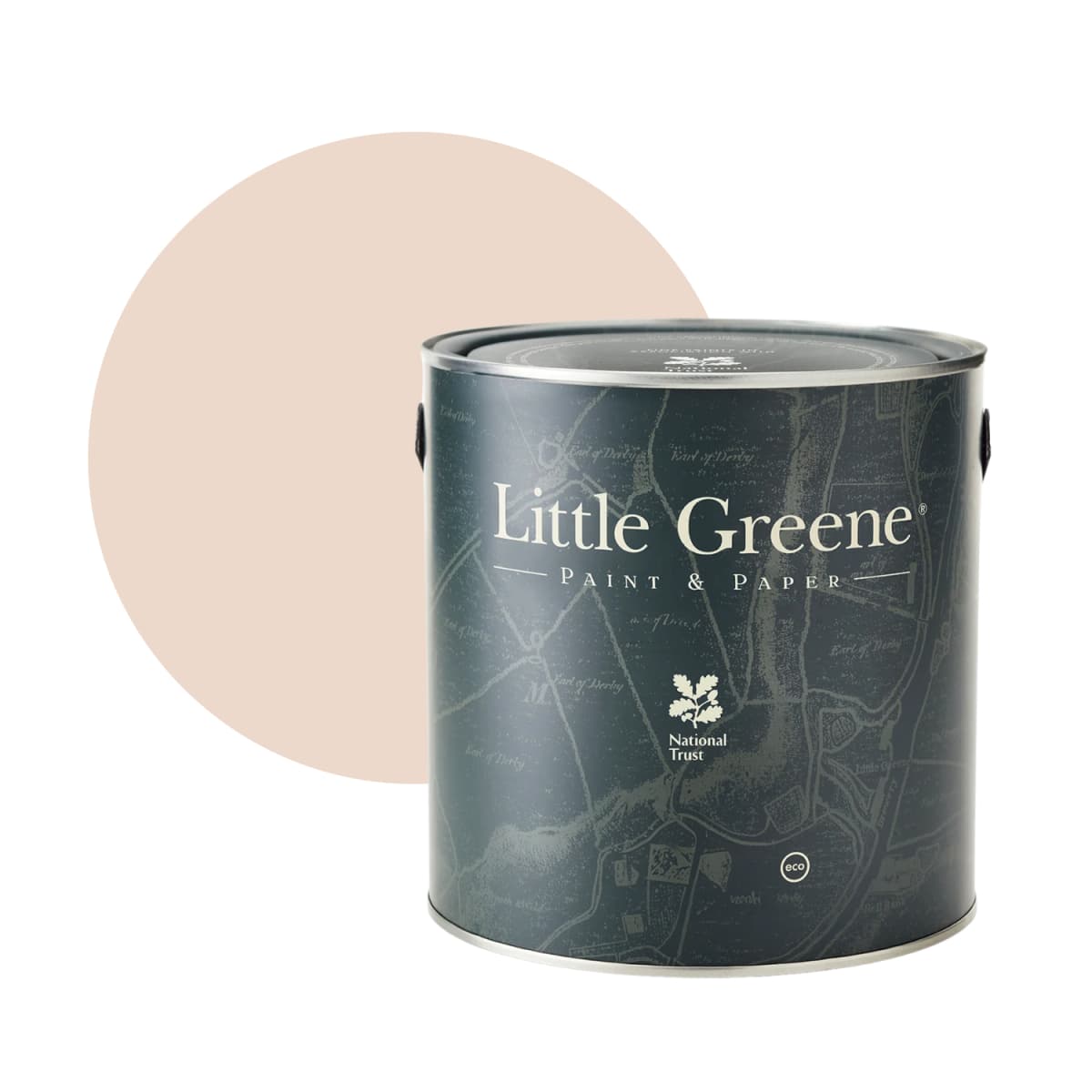 Little Greene Traditional Oil Gloss - China Clay Mid No. 176 - 2,5L