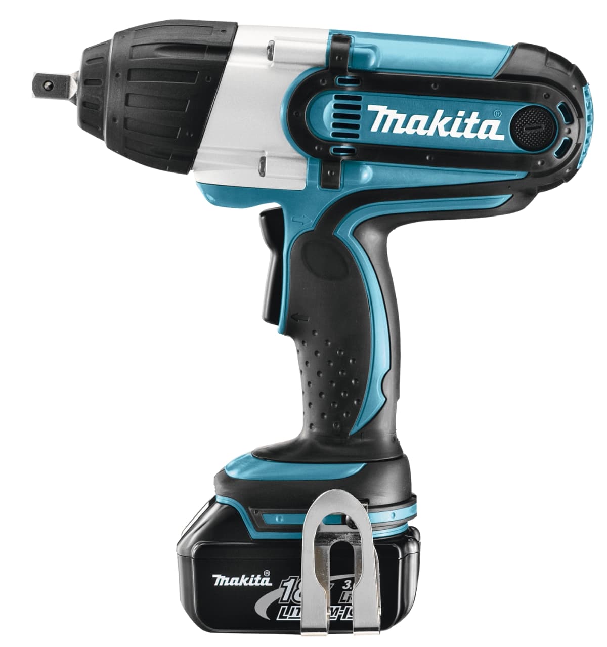 Makita BTW450RFX 18V Li-Ion Accu Slagmoersleutel Set (2x 3.0Ah Accu) In Mbox - 440Nm - 1/2" thumbnail 4