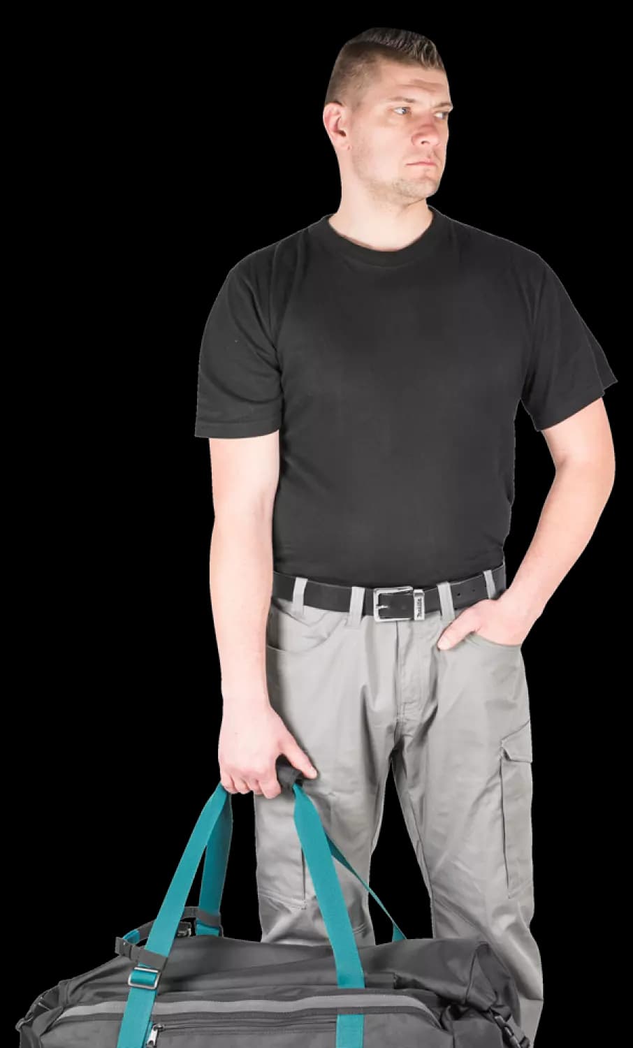 Makita E-05359 Zwarte Leren Riem - M thumbnail 4