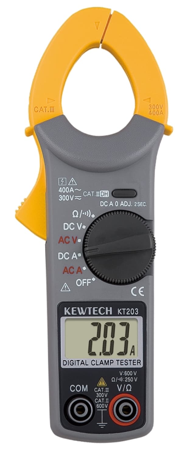 Kyoritsu KT203 Digitale Stroomtang - AC/DC 600V&400A