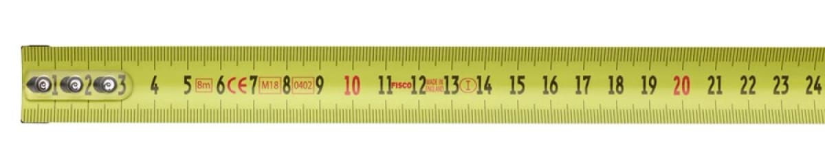 Hultafors BT 8M Rolbandmaat Staal - 8m X 25mm thumbnail 4