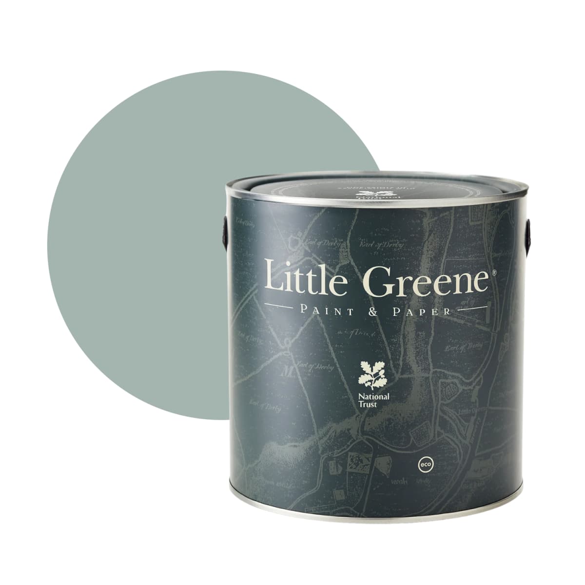 Little Greene Intelligent Matt Emulsion - Celestial Blue No. 101 - 2,5L
