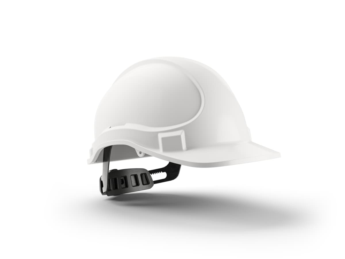 Hellberg 6-Punts Veiligheidshelm Factor ABS - Wit