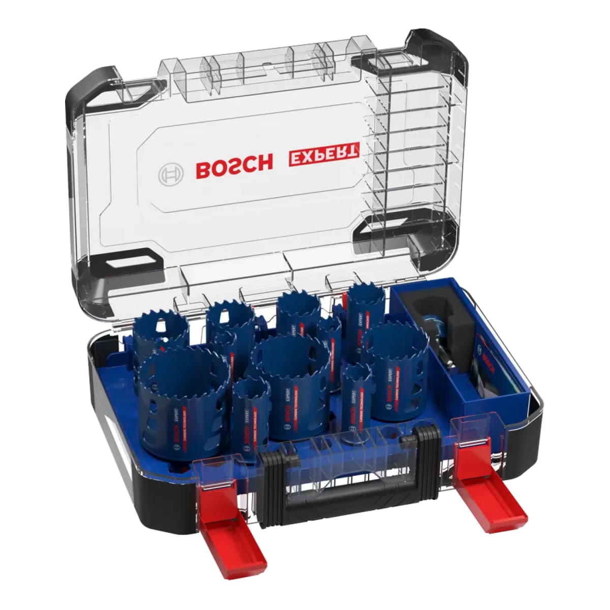 Bosch 2608901909 EXPERT 14-delige Power-Change Gatzagenset Tough Material Universal 20/22/25/32/35/40/44/51/60/68/76