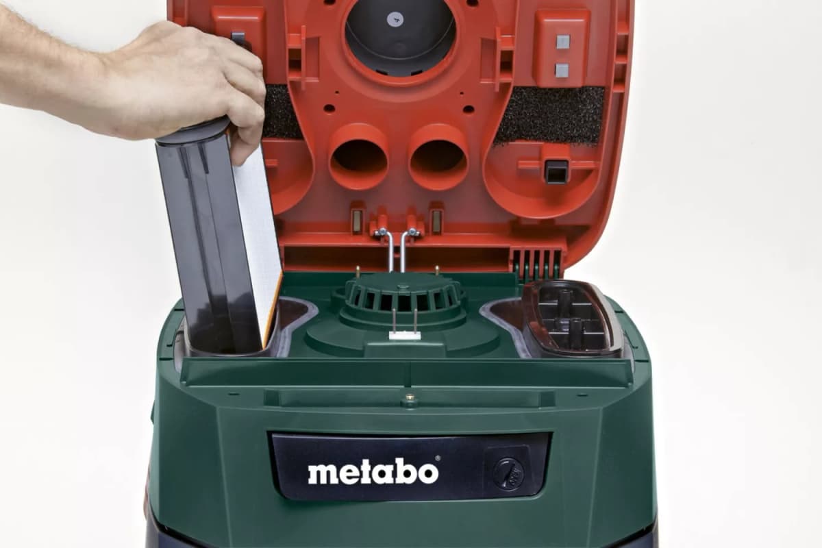 Metabo 690886000 Langnek Schuurmachine 225mm (LSV 5-225)&Alleszuiger / Bouwstofzuiger (ASR 35 L ACP) Combiset - 1400W - L-klasse - 35L thumbnail 4