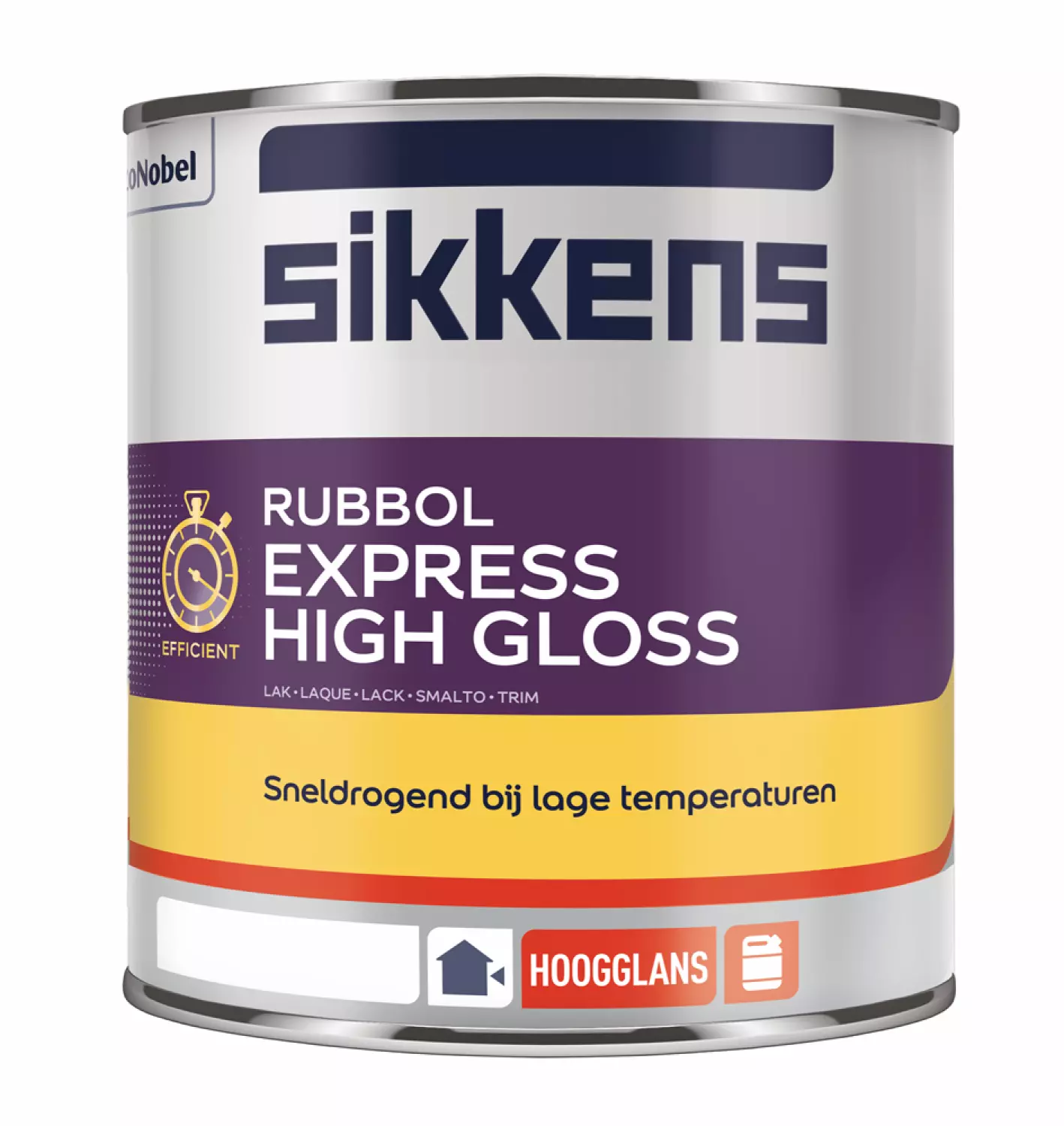 Sikkens Rubbol Express High Gloss - Op Kleur Gemengd - 1L
