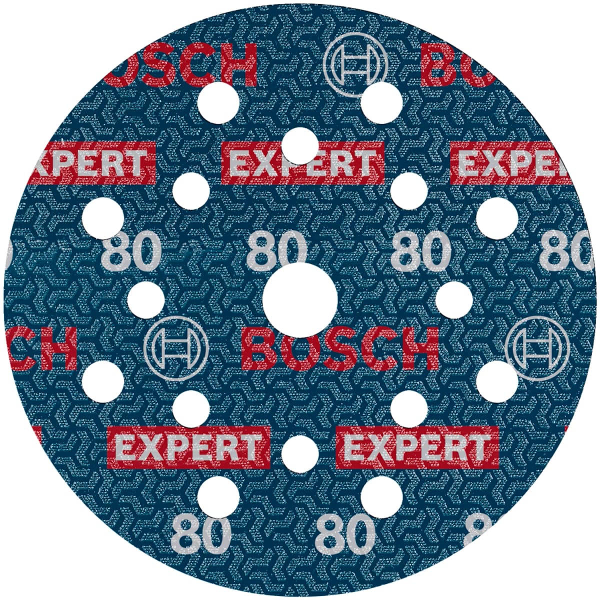 Bosch 2608902400 EXPERT Schuurschijf O780 Met Film Onderlaag - 125mm - K80 (6 Stuks)