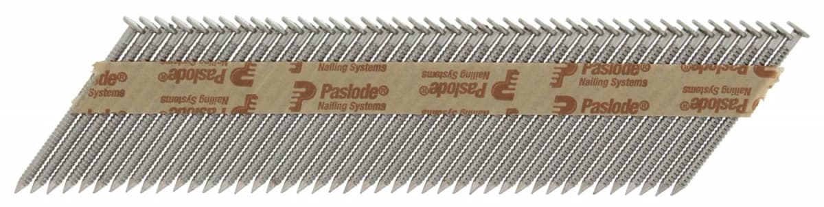 Paslode 141257 Papiergebonden Stripnagels Incl. Gas IM350 - 2,8x51mm - Ring Inox A2 Dh (1100st)
