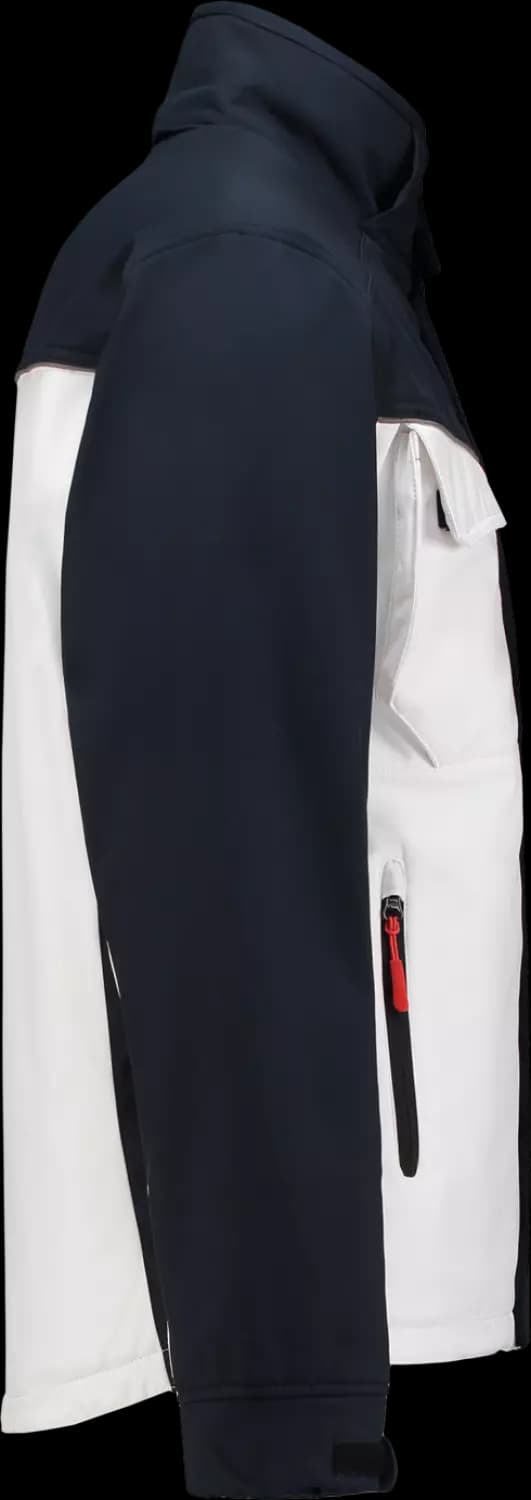 Workman 2511 Softshell Jacket Winter - Wit / Navy - 3XL thumbnail 4