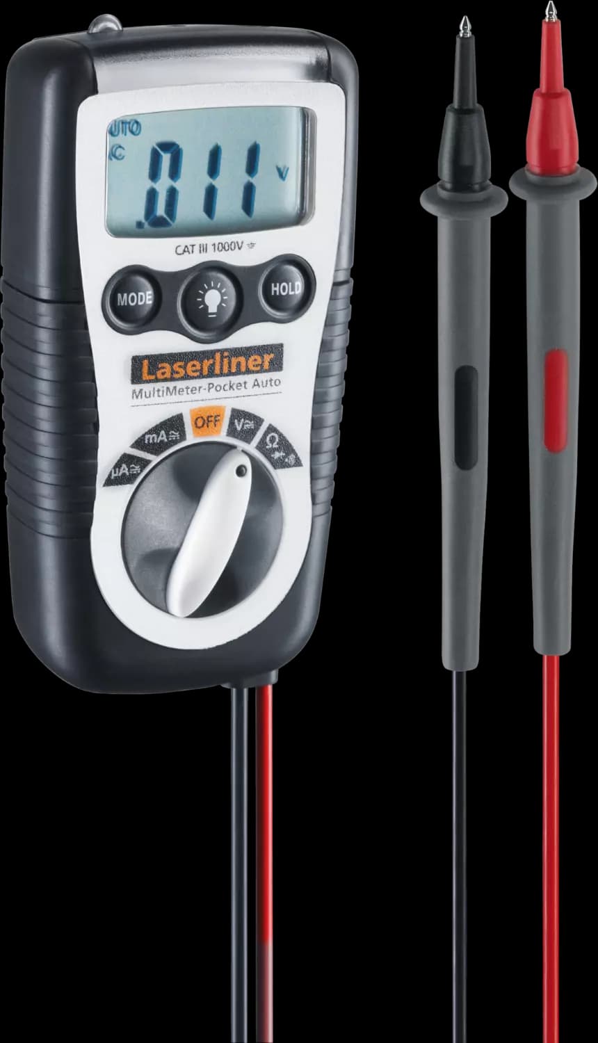 Laserliner MultiMeter Pocket Digitale Multimeter - 600V AC/DC&200mA thumbnail 3