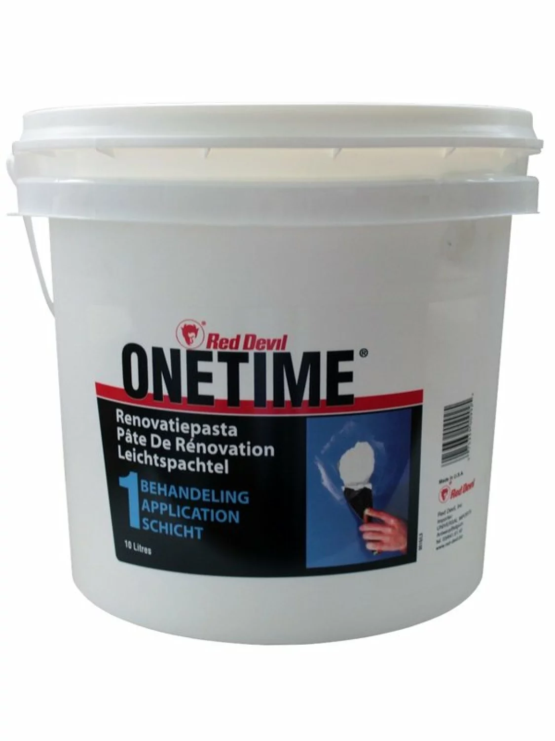 Red Devil ONETIME - Wit - 0,25L