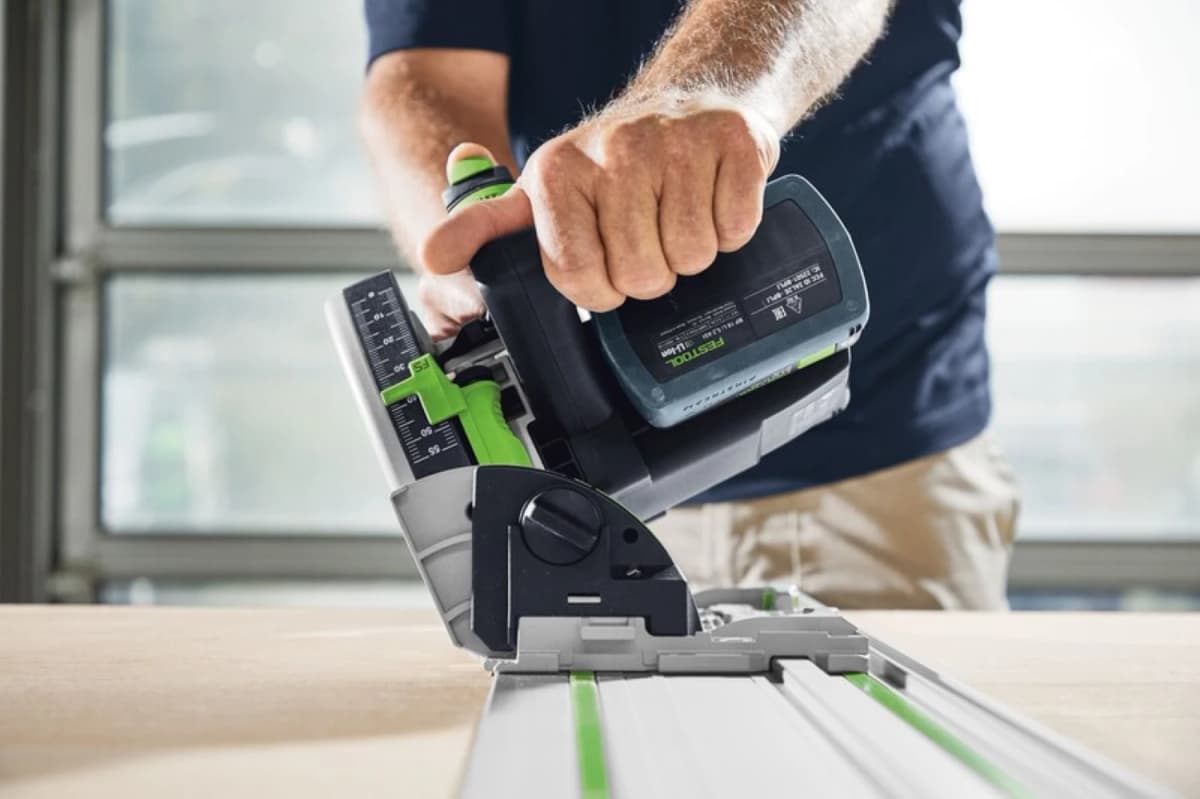 Festool TSC 55 KEB-Basic 100Y Limited Edition 18V Li-Ion Accu Invalcirkelzaag Body In Systainer - 160mm thumbnail 3