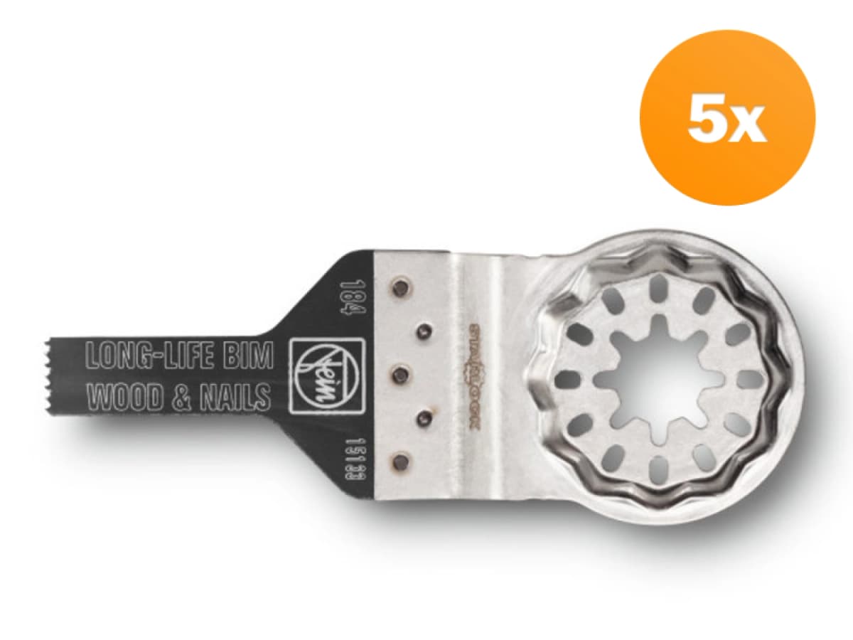 Fein 63502184230 E-Cut Long-Life Zaagblad (5st) - SL - 30 X 10mm (184)