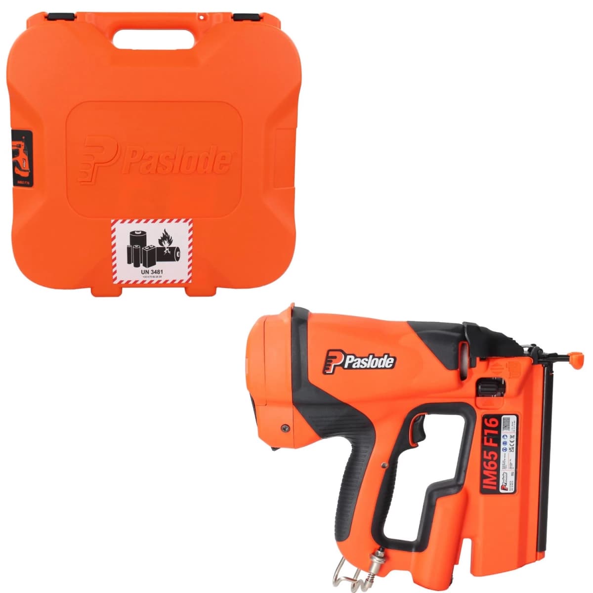 Paslode IM65 F16 Lithium Tacker Op Gas In Koffer - 16-63mm