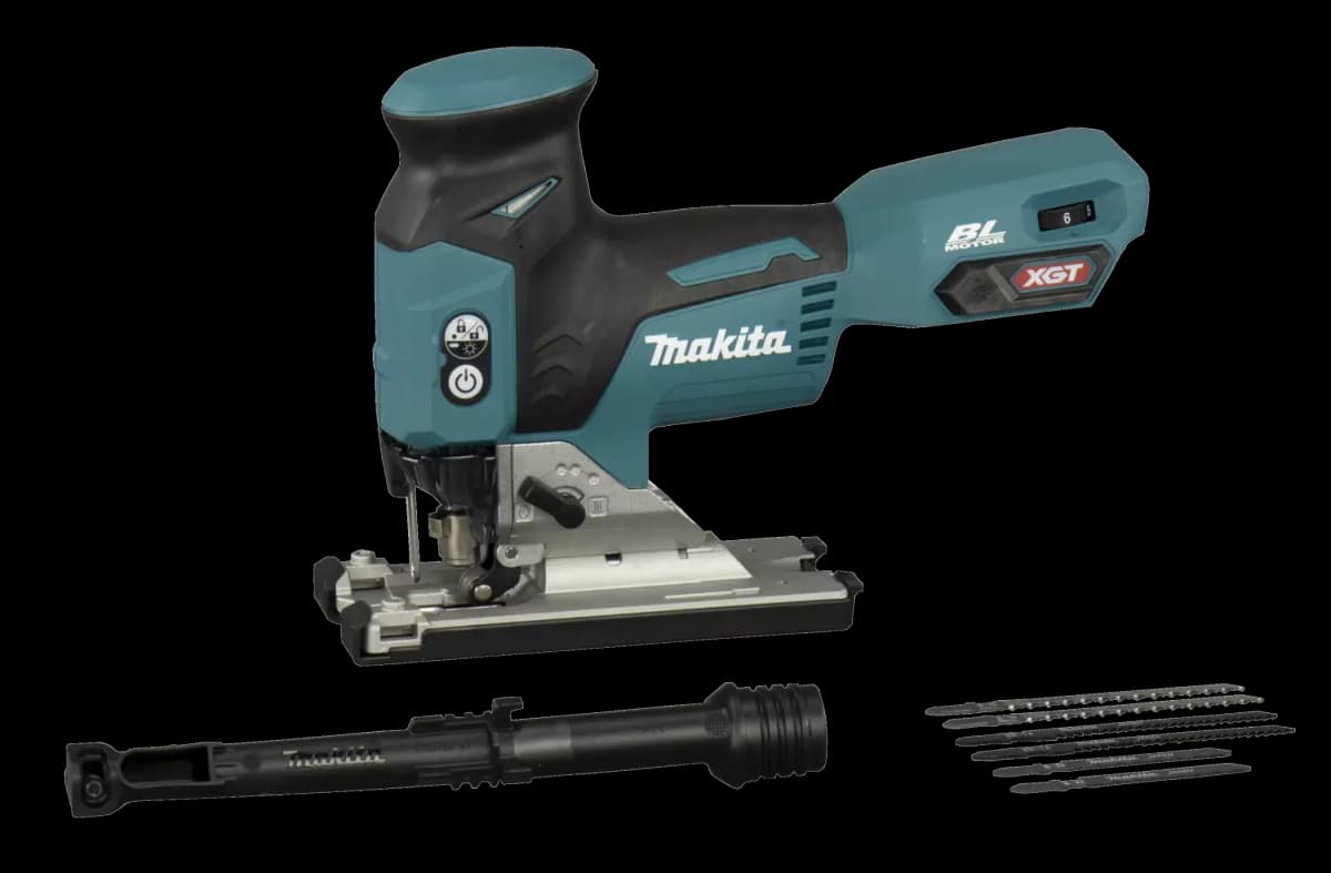 Makita JV001GZ XGT 40V Max Li-ion Accu Decoupeerzaag Body - Ergonomische Greep
