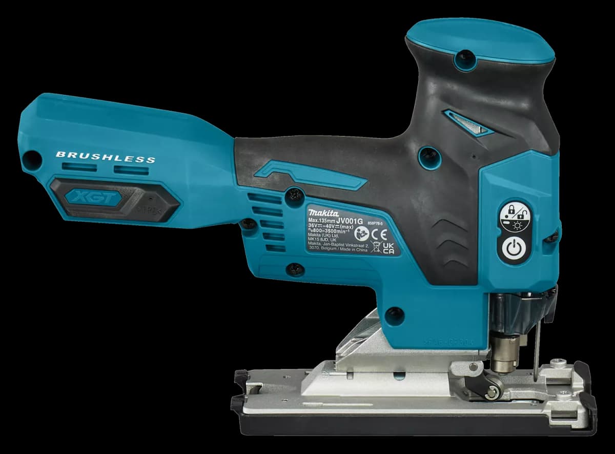 Makita JV001GZ XGT 40V Max Li-ion Accu Decoupeerzaag Body - Ergonomische Greep thumbnail 4