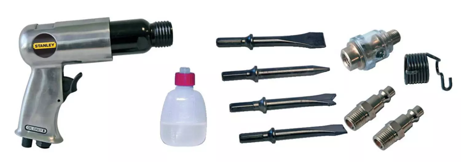 Stanley 160173XSTN Pneumatische Hakhamer Set In Koffer - 12mm - 5J