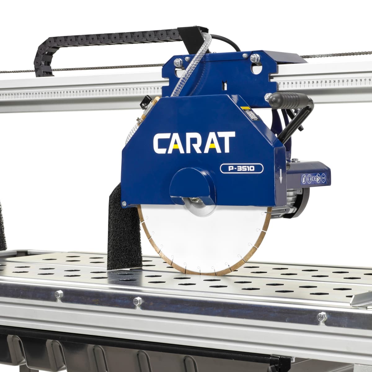 Carat P-3510 400V - Brugzaagmachine - 2200W - 100cm - 350 X 25,4mm thumbnail 4