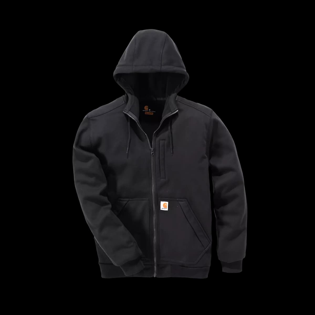 Carhartt Wind Fighter Hooded Sweatshirt Black - XL