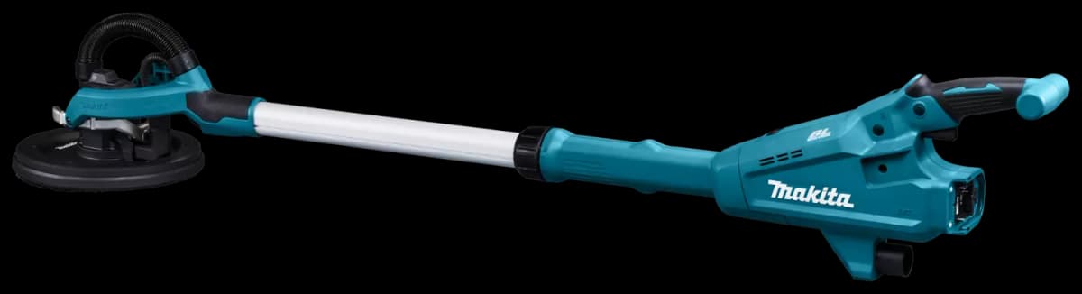 Makita DSL801ZU 18V Li-Ion Accu Langnek Schuurmachine Body Met Tas En AWS Zender - 225mm thumbnail 2