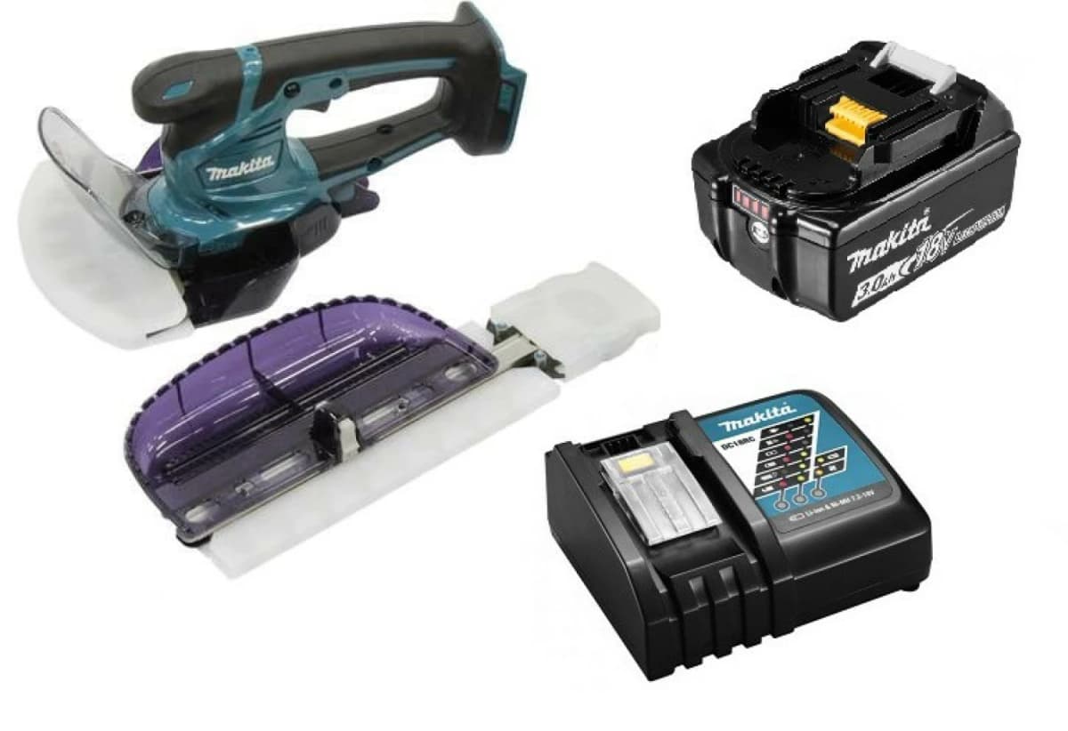 Makita DUM604RFX 18V Li-Ion Accu Grasschaar Set (1x 3.0Ah Accu) - 160mm