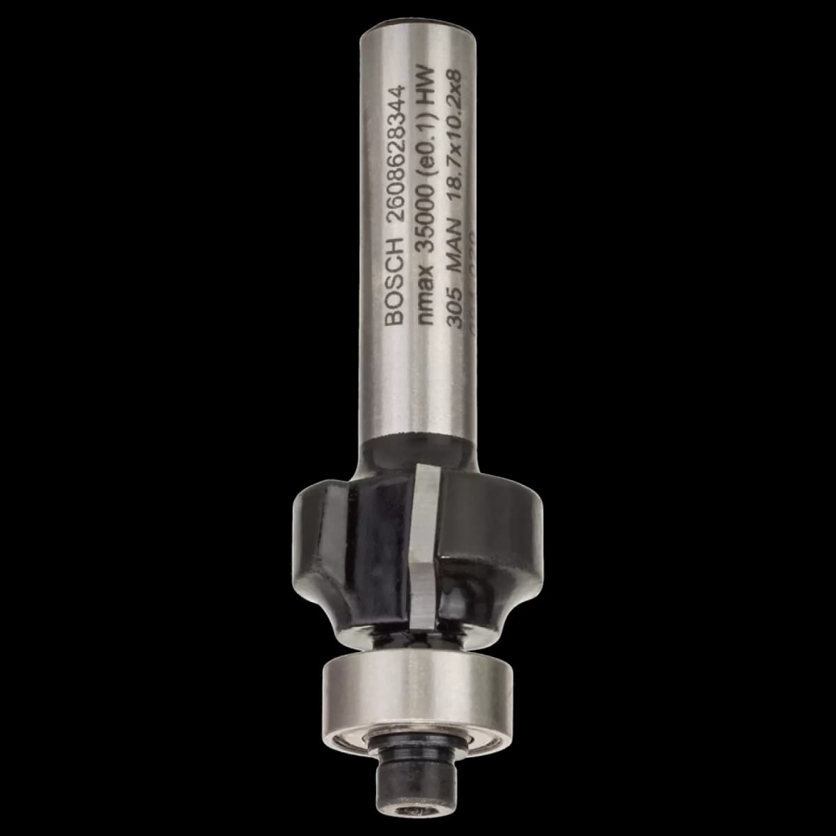 Bosch 2608628344 Afrondprofielfrees - 3 X 10,2mm