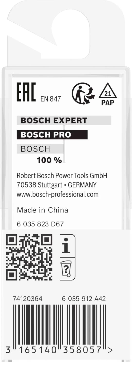 Bosch 2608628344 Afrondprofielfrees - 3 X 10,2mm thumbnail 3