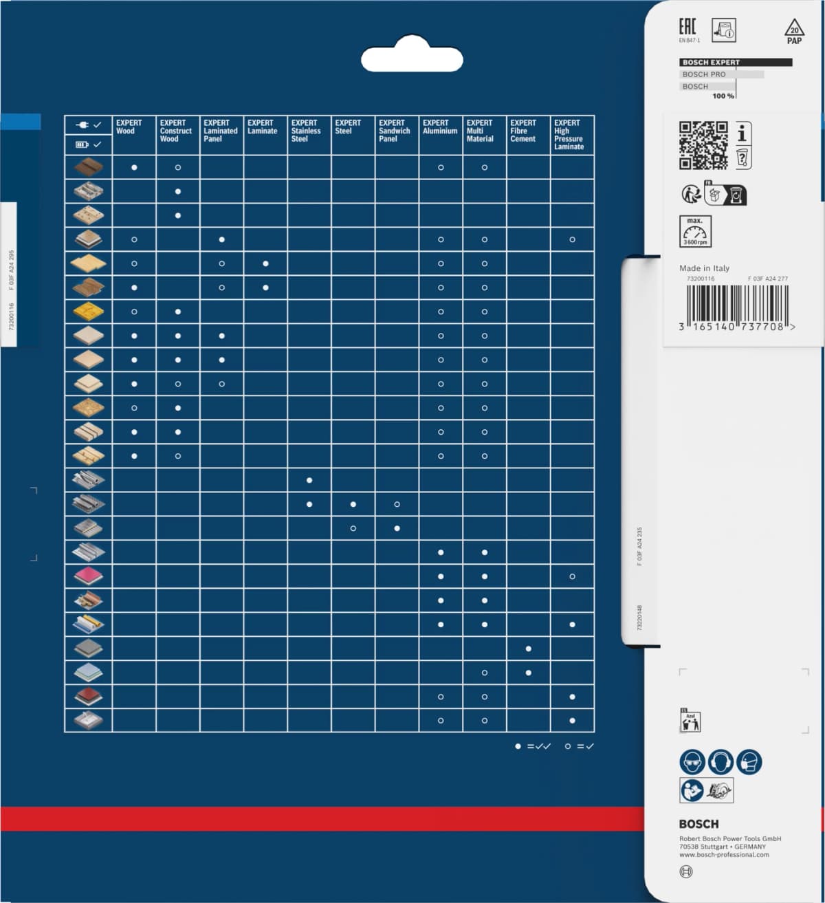 Bosch 2608643057 Expert Cirkelzaagblad - 210 X 30 X 48T - Metaal - Carbide thumbnail 3