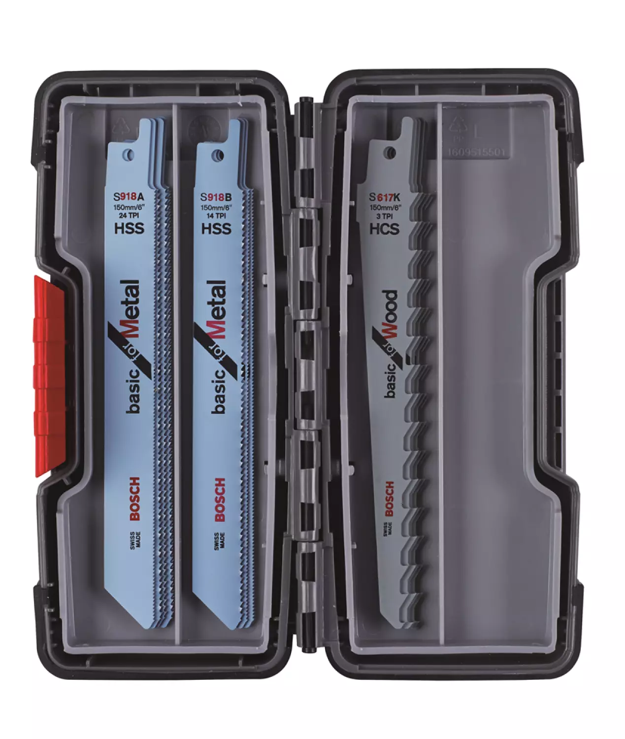 Bosch 2607010901 15 Delige Reciprozaagbladen Set In Koffer - Hout/Metaal thumbnail 3