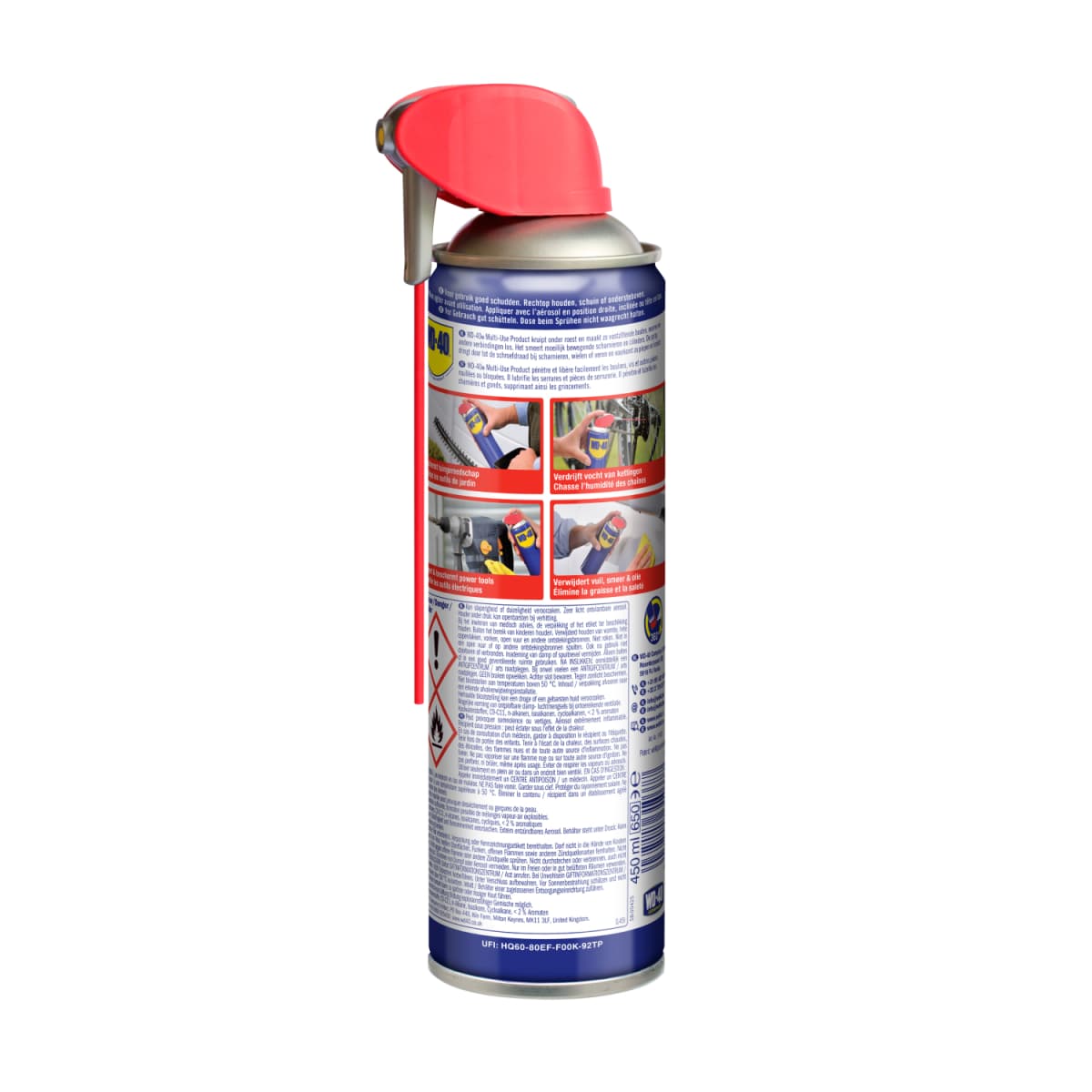 WD-40 31037 Multispray Met Smart Straw - 450 Ml thumbnail 2