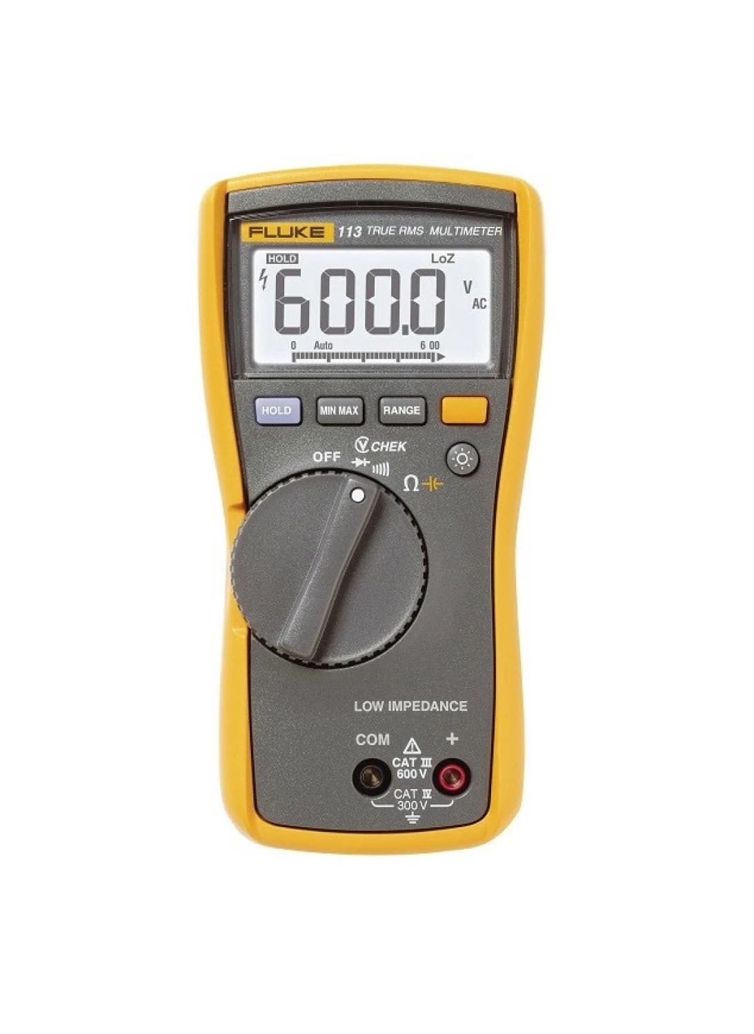 Fluke 113 EUR Digitale True-RMS Multimeter - AC 600V