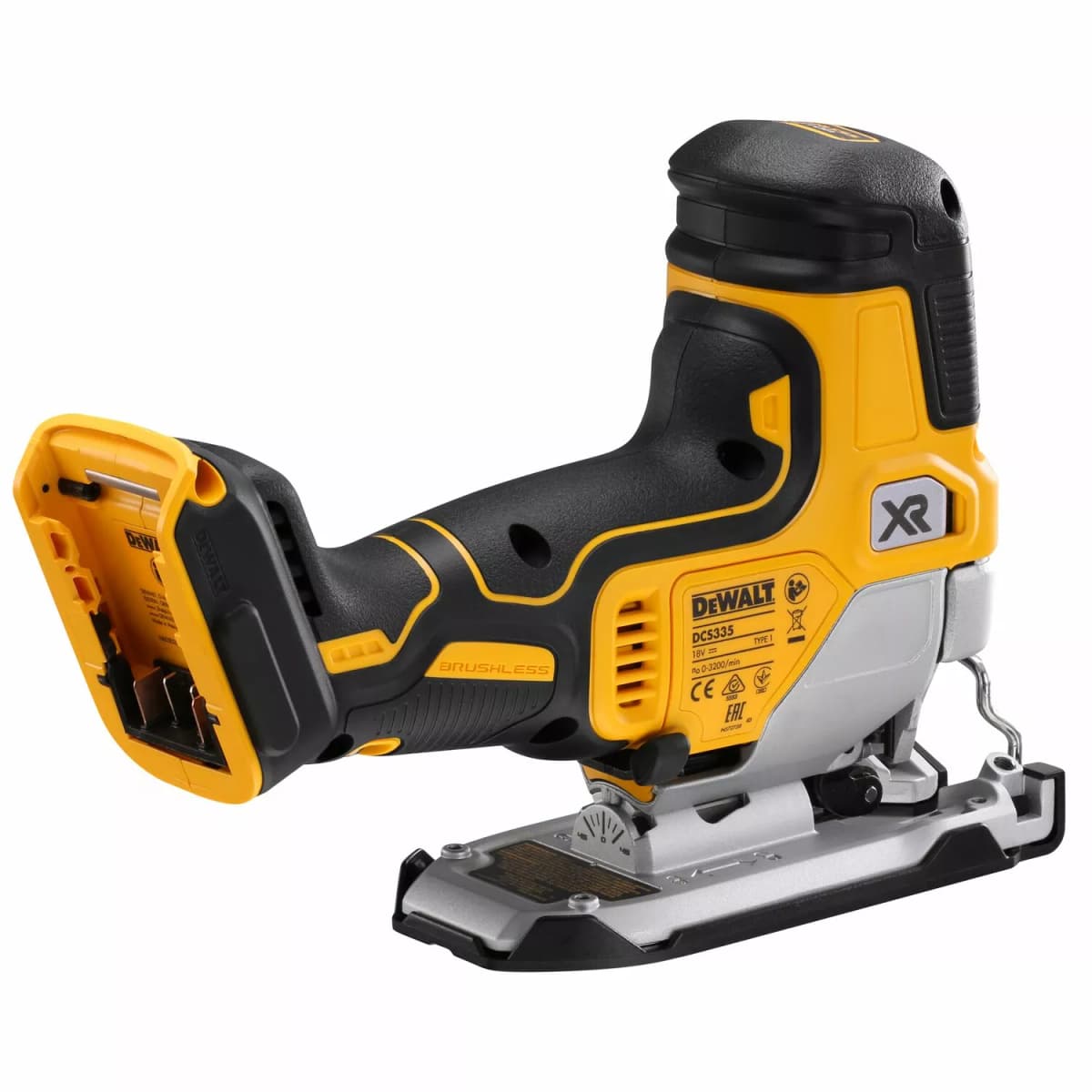 DeWALT DCS335N 18V Li-ion XR Accu Decoupeerzaag Body - Koolborstelloos thumbnail 3