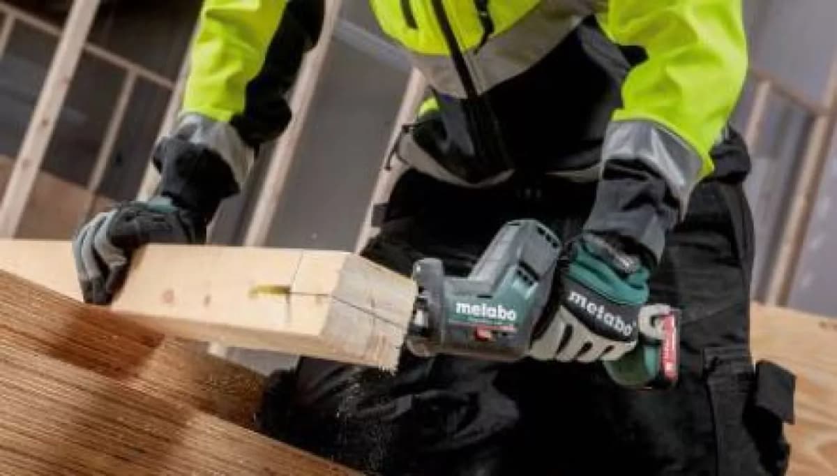 Metabo PowerMaxx SSE 12 BL 12V Li-Ion Accu Reciprozaag Set (2x 2,0Ah Accu) In Koffer thumbnail 4