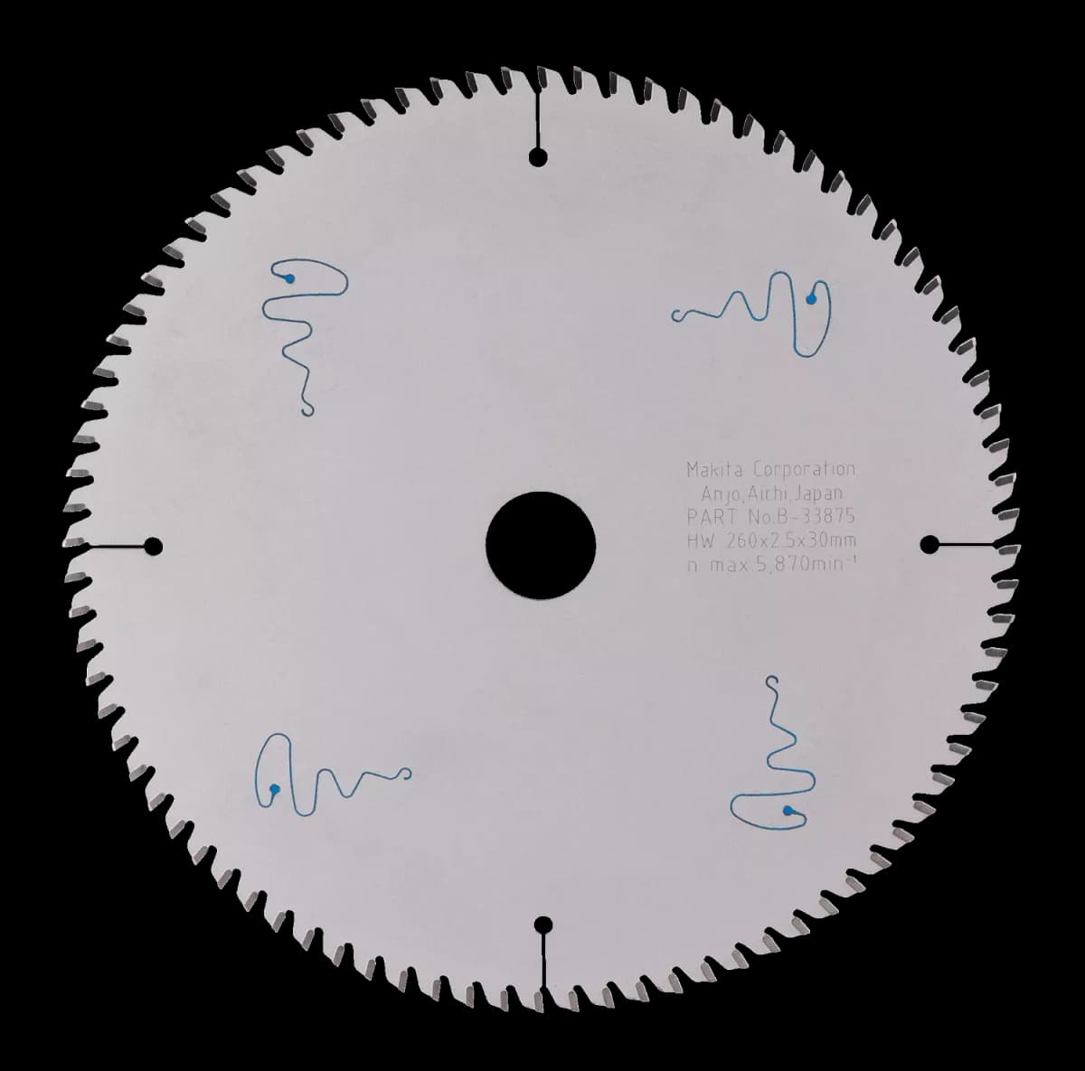 Makita B-33875 Afkortzaagblad Laminaat thumbnail 2