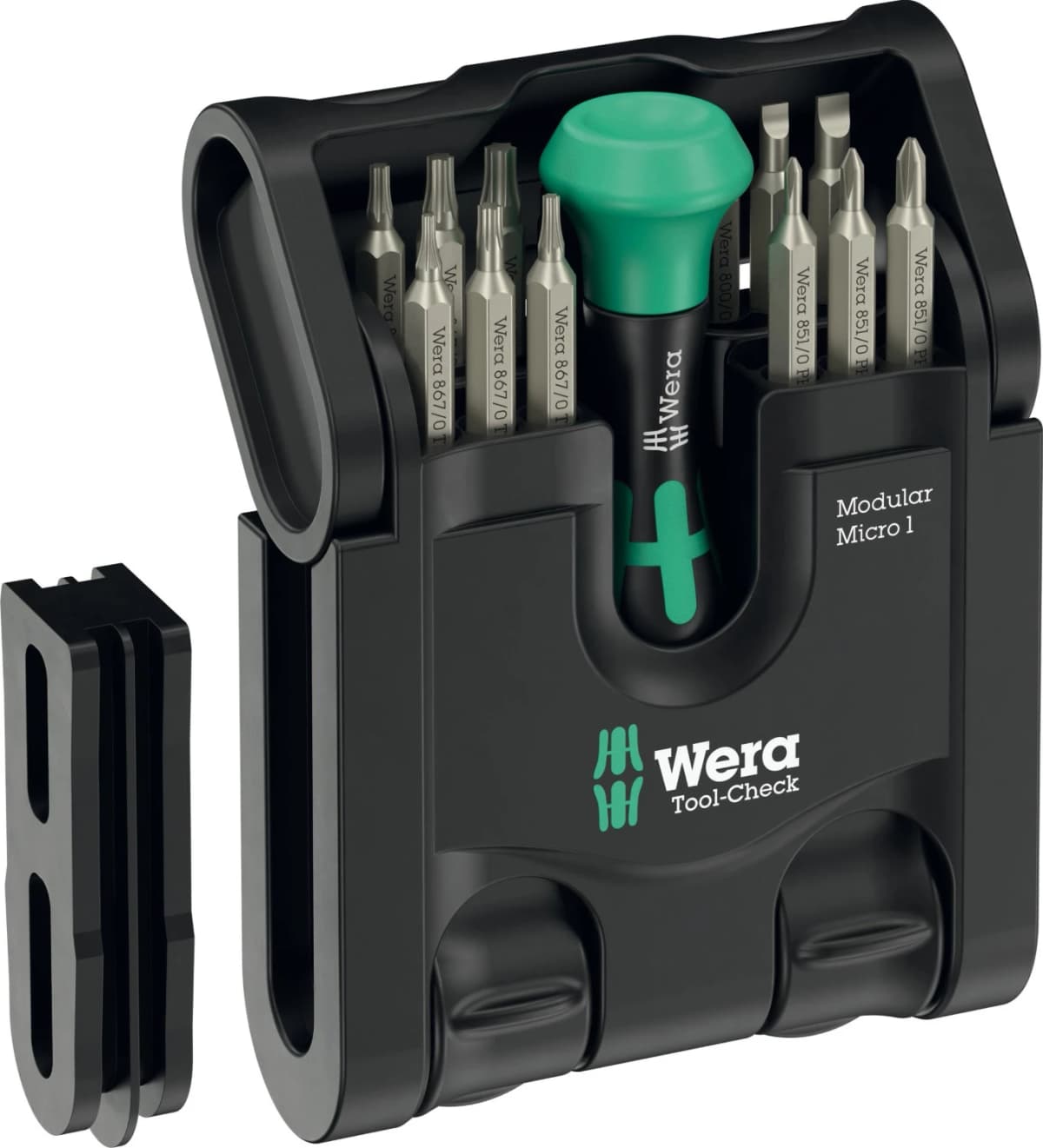 Wera 05049002001 Tool-Check Modular Micro 1 Gereedschapset In Tool-Check - 21‑delig