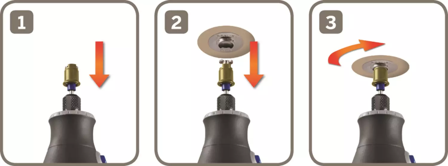 Dremel 2615S402JB Opspaandoorn - 3,2mm thumbnail 3