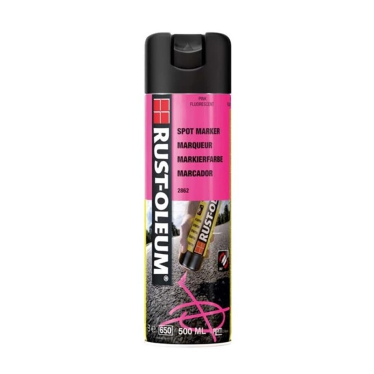 Rust-Oleum Markeerspray - 500ML - Fluor Roze