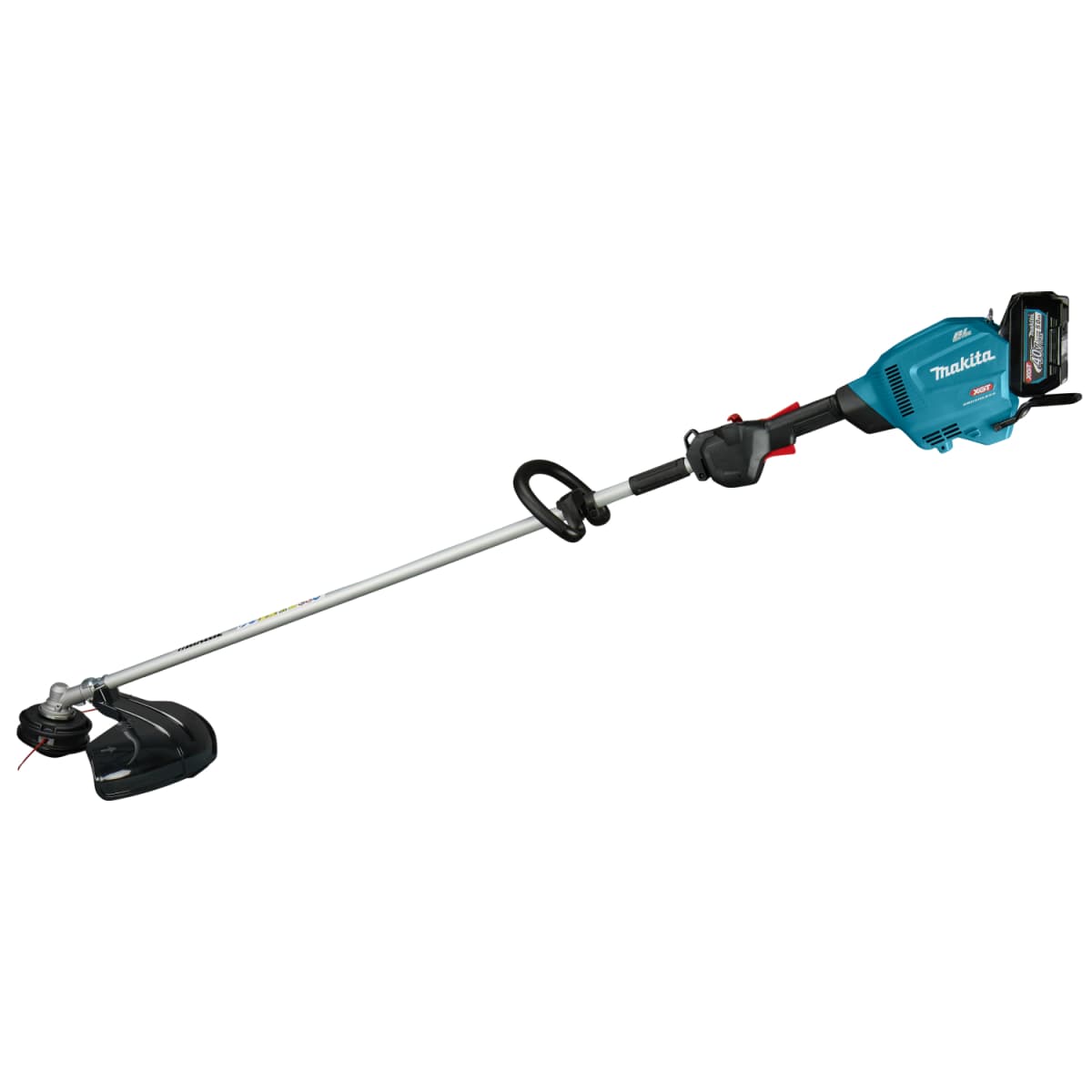 Makita UR014GT201 XGT 40 V Max Li-ion Accu Bosmaaier Set (2x 5,0Ah Accu) - D-greep - 450mm thumbnail 4