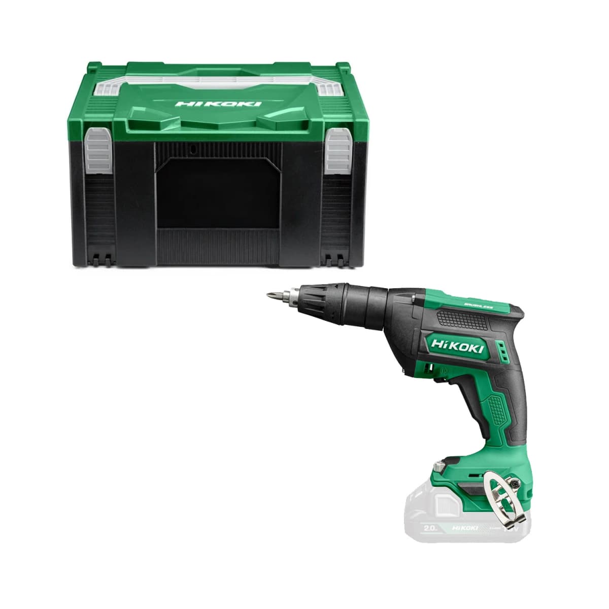 HiKOKI W18DAW2Z 18V Li-ion Accu Gipsschroefmachine / Bandschroefmachine Body In HSC III - 25-27mm