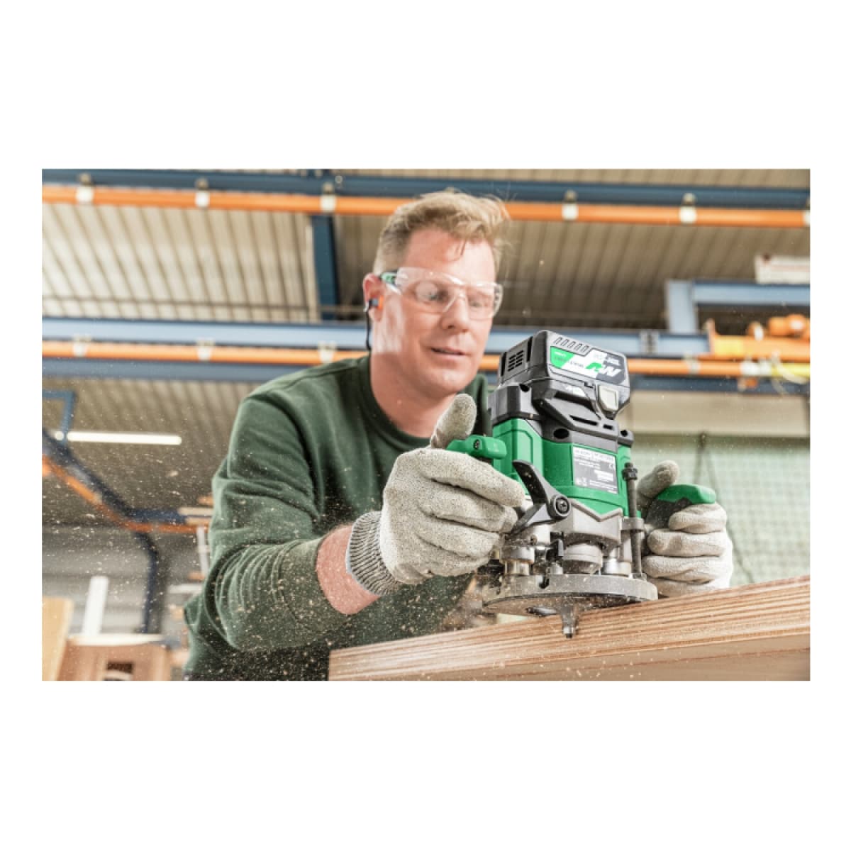 HiKOKI M3612DAW4Z 36V Li-ion Accu Bovenfreesmachine Body thumbnail 4