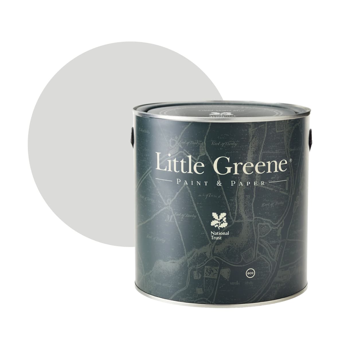 Little Greene Intelligent Satin - Inox No. 224 - 1L