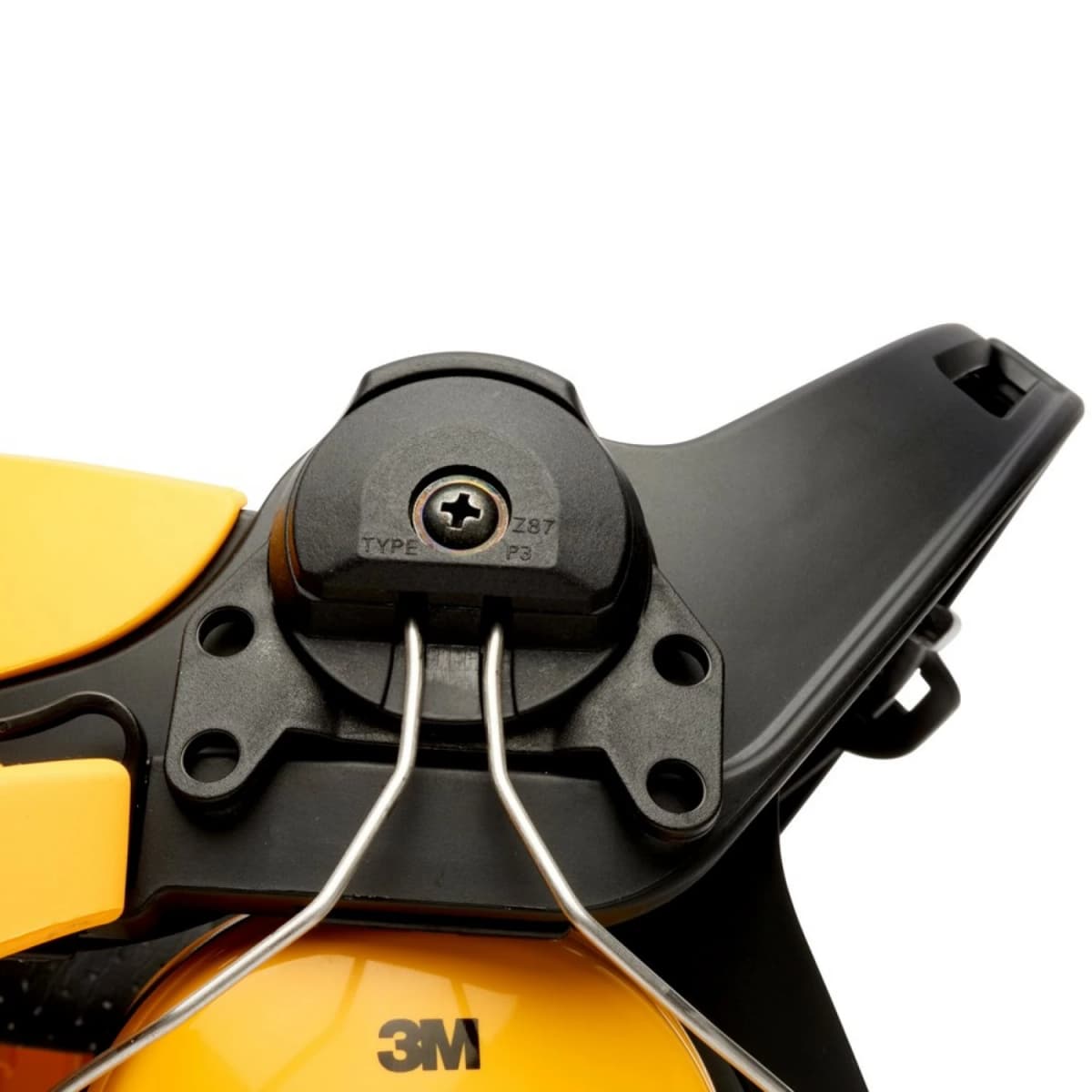 3M PELTOR G500V5FH510-GU Gezichtbeschermingskap Combinatie Met Optime I Gehoorkap En 5F-11 Vizier - Geel thumbnail 2